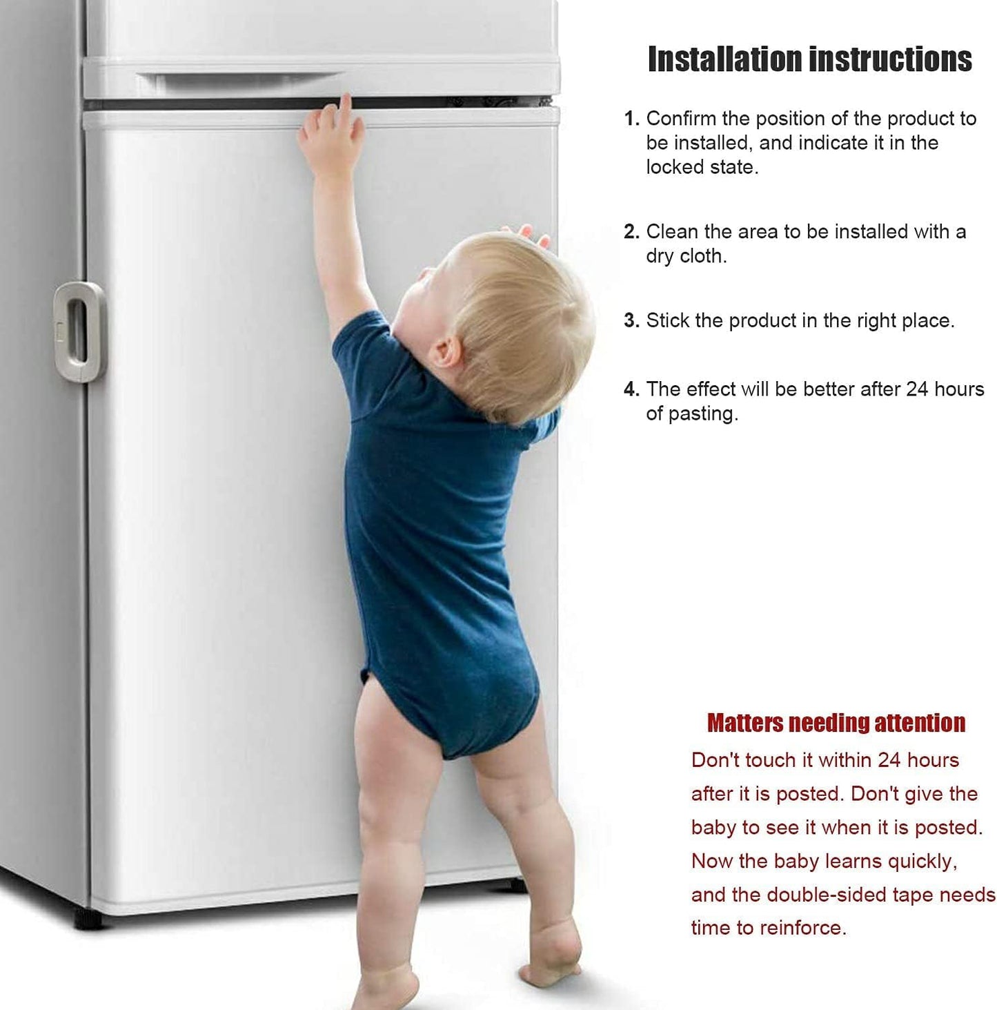 Fridge Lock Latch System