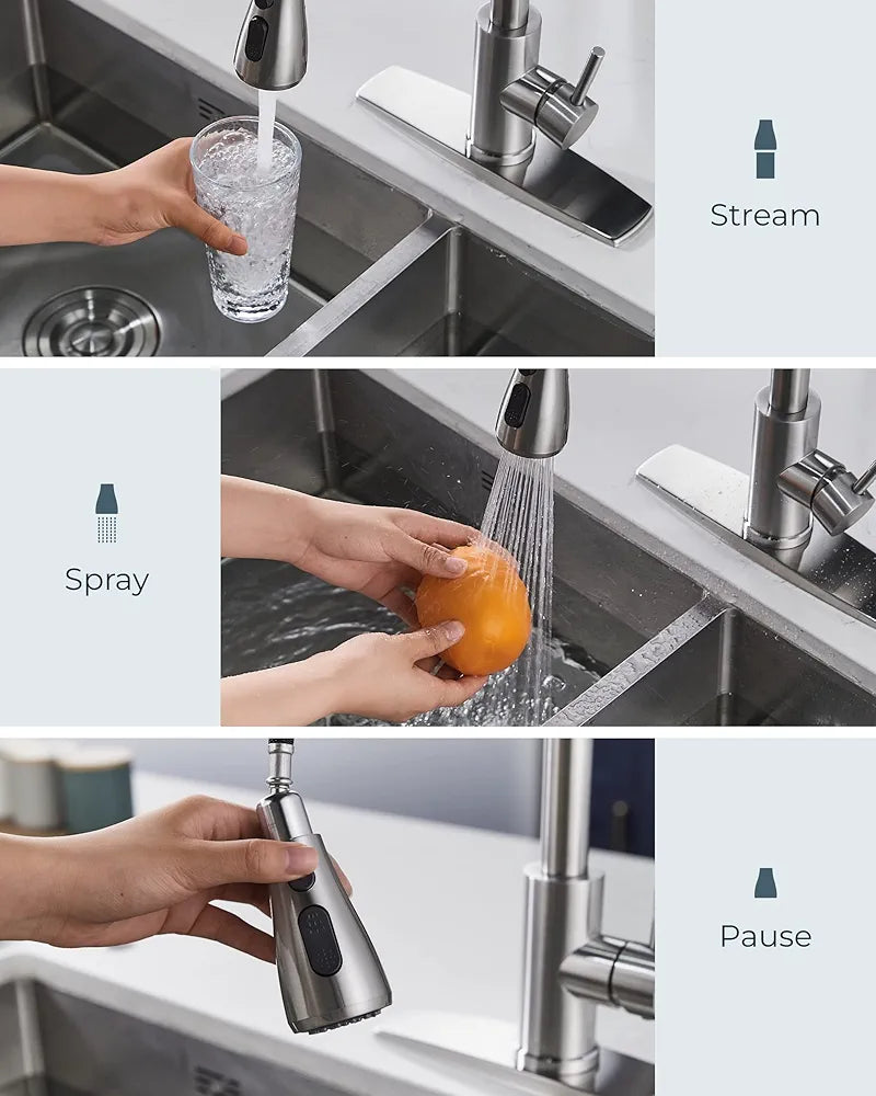 3 Modes Kitchen Sink Faucet