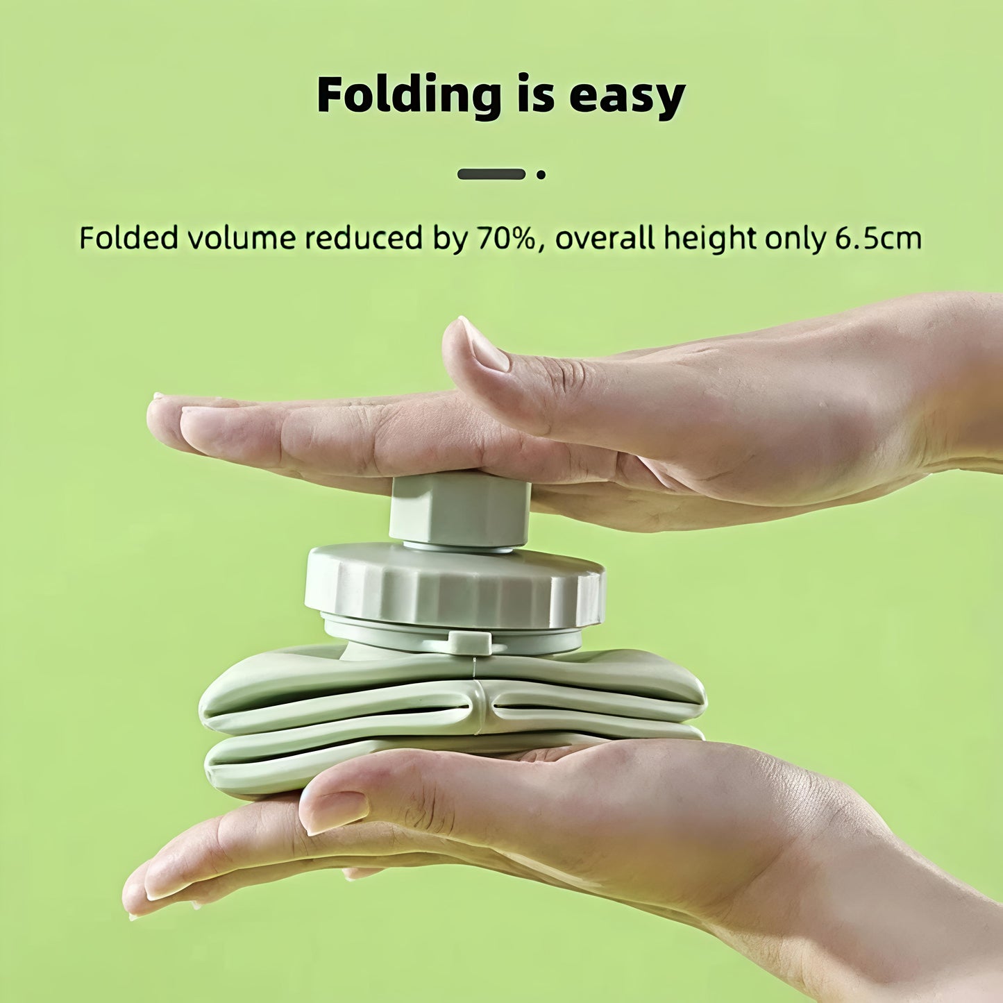 Foldable water bottle