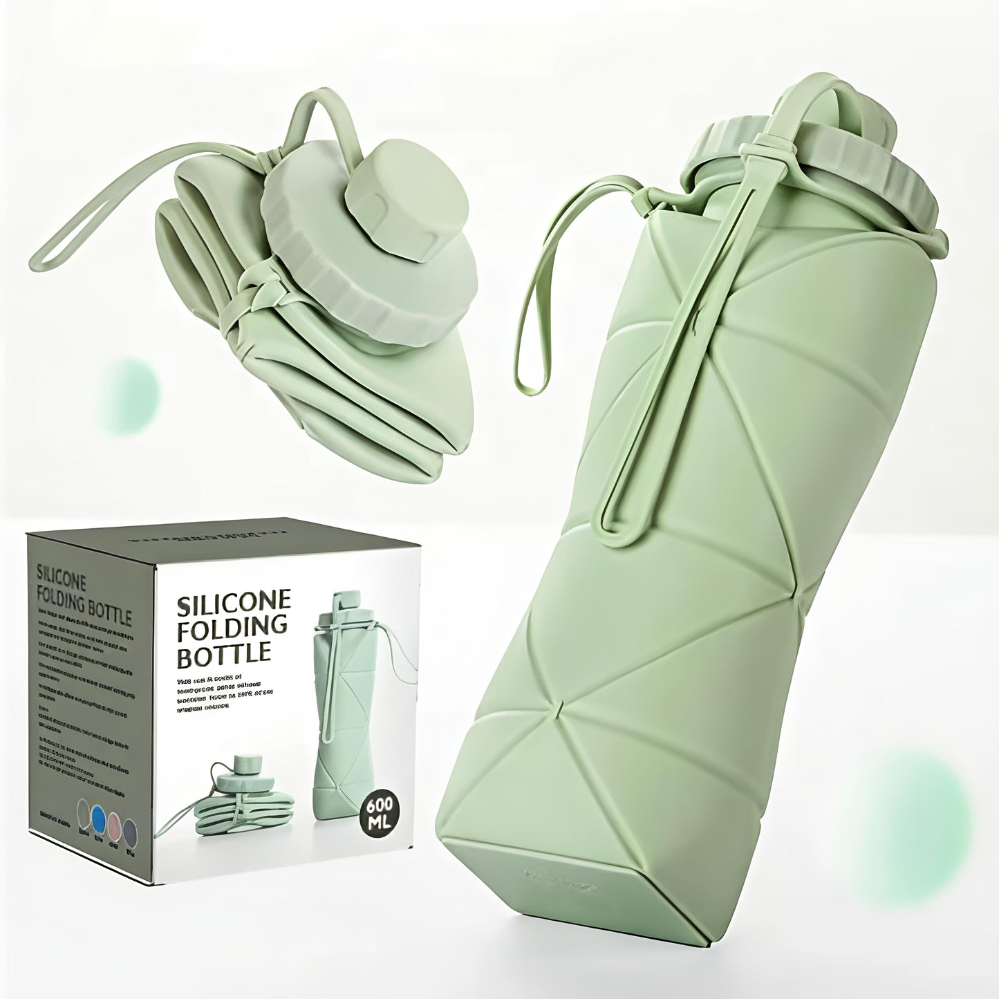 Foldable water bottle