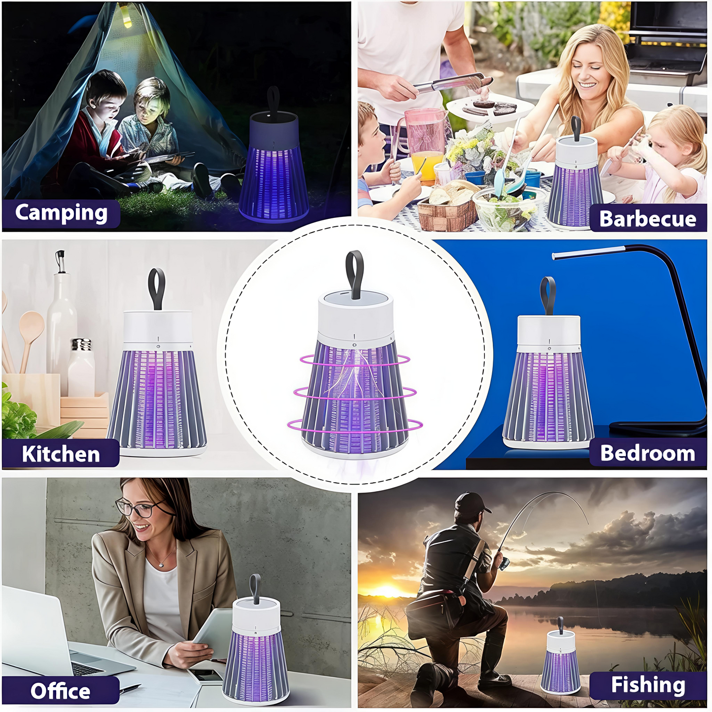 Rechargeable Mosquito Killer Lamp